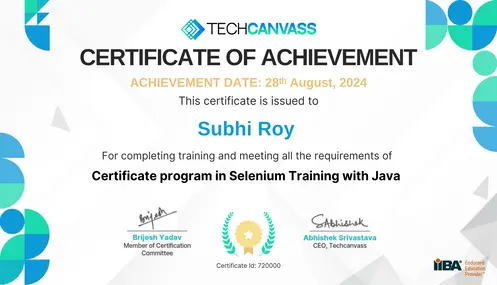 Selenium-Training